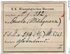 Etiketten zu Quarz (Milchquarz) (NHMW-MIN-Ag382)
